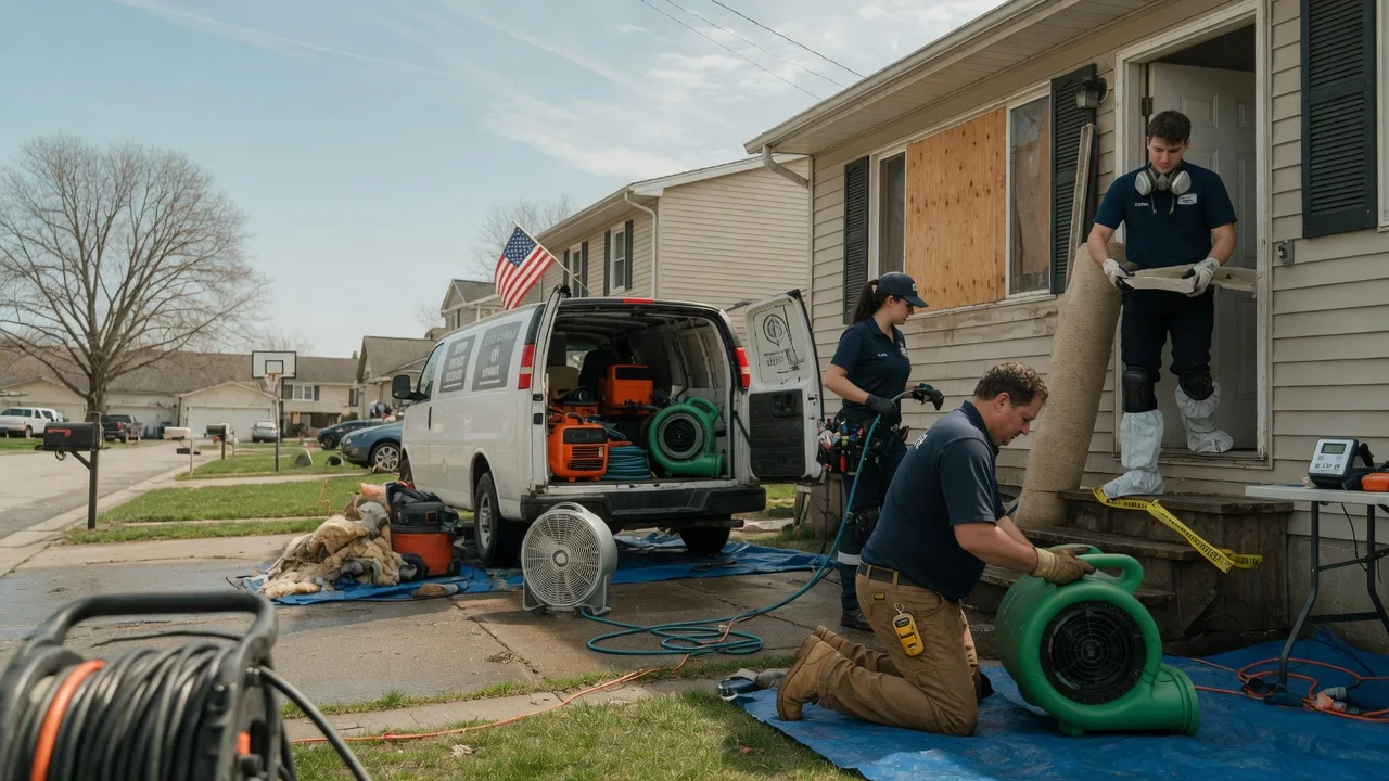 Water Damage Restoration in Richards, TX near me